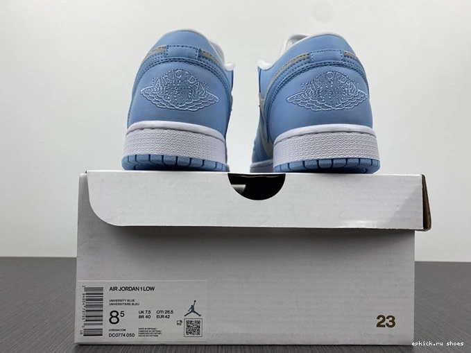 Rep 3708 Aluminum OdorResistant Jordan1 DC0774- Football Grey 1013